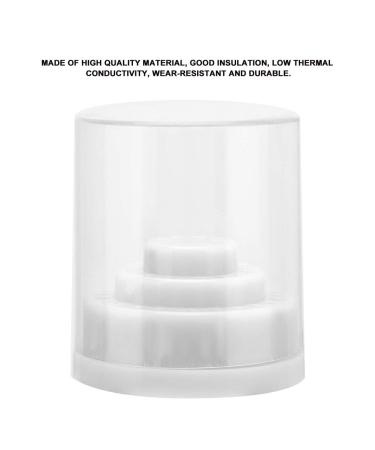 48 Slots Clear Nail Drill Case Holder - Manicure Tool Organizer & Display Stand for Nail Drill (White) - Buy Online on GoSupps.com
