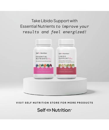 SELF NUTRITION Libido Support for Women Sensitivity & Desire Libido Booster for Women with Horny Goat Weed maca tribulus ashwagandha & More - Vegan USA Keto Third-Party Testing - 60 Capsules. - Buy Online on GoSupps.com