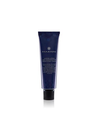 Therapeutic hand & nail cream with vegetable retinol hyaluron astaxanthin & plankton - Harnn Juniper Atmos I for skin problems & damaged nagestructure 50g