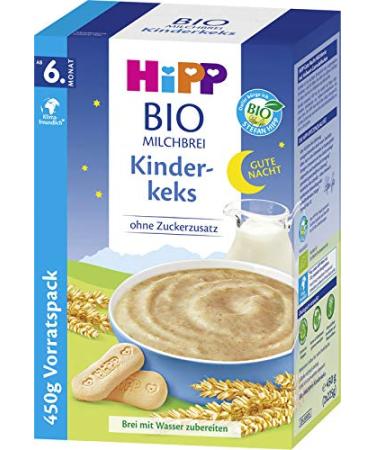 Hipp Good Night Porridge Biscuits for children from 6 months, 450g, 450g