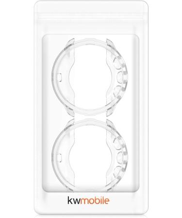 kwmobile 2-Pack Suunto 9/9 Baro/Spartan Sport Wrist HR Fitness Tracker Frame - TPU Silicone Cover - Transparent (Set of 2) - Buy Online on GoSupps.com