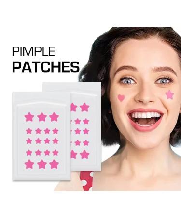 Shop Cute Star Acne Patches - Hydrocolloid Pimple Dots for Blemish Control | 36pc Pack - Fashionable Skin Care Treatment - Buy Online on GoSupps.com