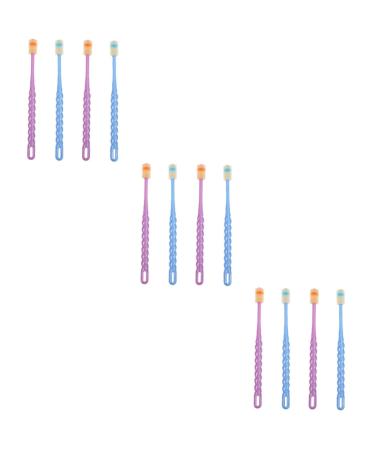 Healvian 12 pcs baby toothbrush baby toothbrush toothbrushes for children chewing gum brush for toddlers dental products for babies baby training toothbrush baby toothbrush soft fur nylon