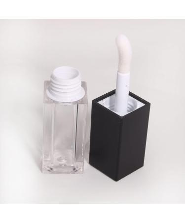 24pcs 5ml Empty Square Black Lip Gloss Tubes - Wholesale Bulk Lip Gloss Containers for DIY Cosmetics - Buy Online on GoSupps.com