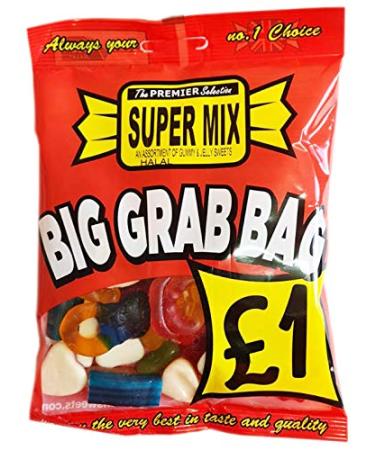 1200g Super Mix Sweets Big 10 x 120g Big Grab Bags Halal Sweets