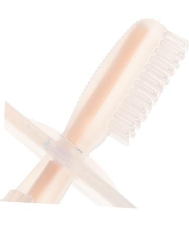 Minkissy 4-Piece Baby Toothbrush Set | Silicone Travel Toothbrush & Pet Toothbrush | Soft Fur Baby Mouth Cleaner for Newborns & Children - Buy Online on GoSupps.com