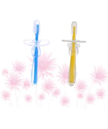 Buy Gatuida 2-Pack Silicone Toothbrushes for Toddlers | Soft & Safe Children's Dental Accessories for Milk Teeth - Buy Online on GoSupps.com