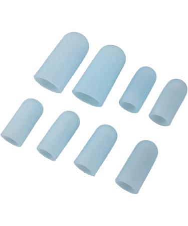 High-Quality Hammer Toe Covers - Silicone 4 Pairs Breathable Ventilation Large Toe Caps for Corns & Blisters Relief - Buy Online on GoSupps.com