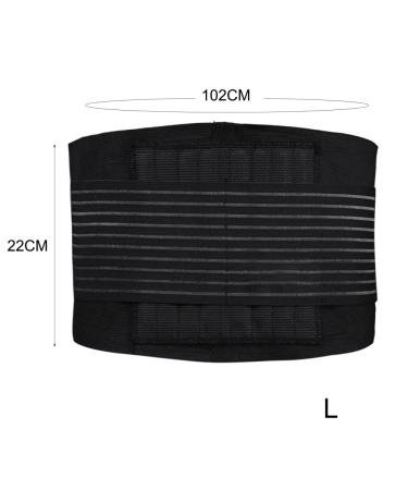 Laluerck Exercise Fitness Back Support Waist Belt with High Elastic Pressure Design Protect the Waist from Injury - Buy Online on GoSupps.com