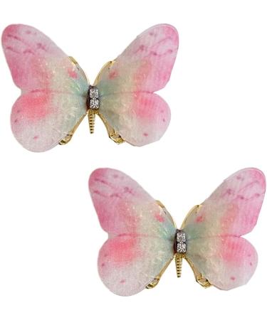 hgnxa Moving Butterfly Hair Clip Metal Hair Clamps for Thick Hair Thin Hair for Women Girls Strong Hold Hair Accessory Ying green - Buy Online on GoSupps.com