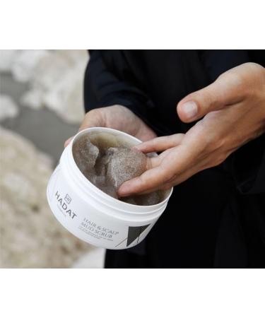 HADAT Hair & Scalp Mud Scrub 10.14 Fl. Oz - Deep Cleansing Dead Sea Mud Scrub for Impurities & Dead Cells Removal - Buy Online on GoSupps.com