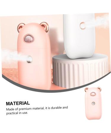 Veemoon 1pc Beauty Humidifier Skin Humidifier Face Sprayer Pink Moisturizing Evaporator Electronic Component 10.3X5.5CM Pink - Buy Online on GoSupps.com