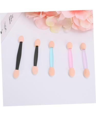 NOLITOY 50 Pcs Eyeshadow Eye Shadow Double Head Makeup Application Applicator Double Sided Sponge Brush - Buy Online on GoSupps.com