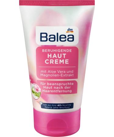 Buy Balea Soothing Skin Cream with Aloe Vera & Magnolia Extract | 125ml - Nourish & Hydrate Skin | International Shipping Available - Buy Online on GoSupps.com