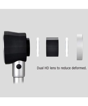 Pteanecay 5X Handheld 45X Folding Linen Tester Metal Magnifiers Cloth Thread Counter Magnifier Magnifying Glass with Light - Buy Online on GoSupps.com