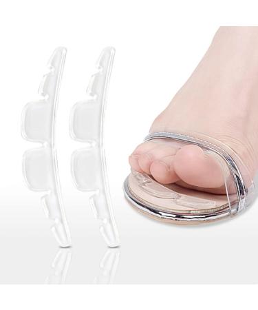LIFKOME High Heel Cushion Pads - 3 Pairs Silicone Foot Cushions & Metatarsal Toe Protectors for Women - Invisible Comfort for Sandals & Heels - Buy Online on GoSupps.com