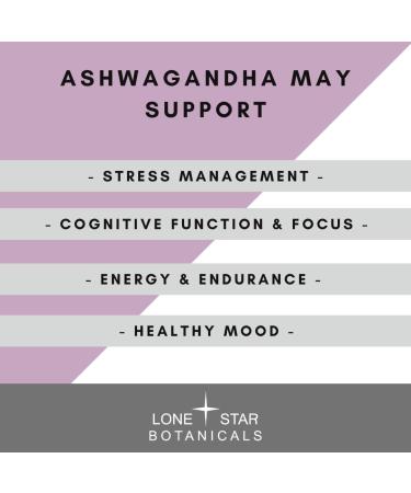 Lone Star Botanicals Pure Ashwagandha Extract Powder USDA Certified Organic Superfood Ashwagandha Root Powder for Drinks (100Grams - 3.5 oz) - Buy Online on GoSupps.com