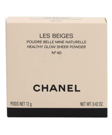 Les Beiges Healthy Glow Sheer Powder by Chanel No 40 SPF15 - 12g | International Shipping Available - Buy Online on GoSupps.com