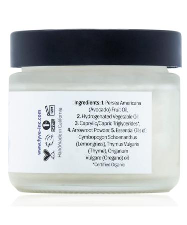 Fyve Zen Whipped Body Butter for Women | Soothing Avocado Cream for Dry Skin | Vegan Paraben Free | 2 oz Lemongrass Citrus Moisturizer - Buy Online on GoSupps.com