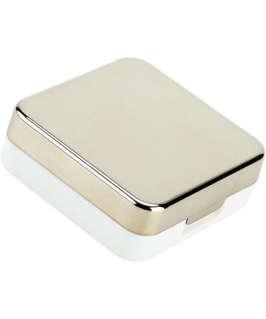 JTLB Reflective Cover Contact Lens Case Set - Cute Gold Travel Kit Box for Eye Care - Buy Online on GoSupps.com