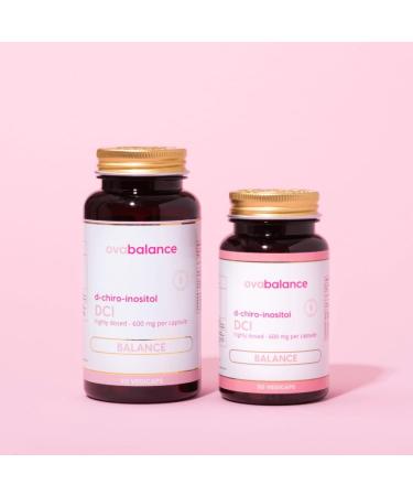 Ovabalance BV DChiroInositol 600 mg DCI 60 capsules Inositol - Buy Online on GoSupps.com