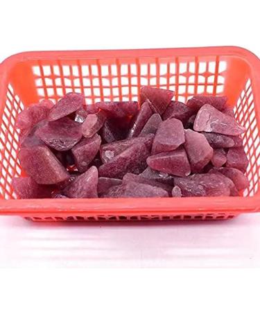 300g Natural raw Polished Strawberry Quartz Crystal Stones Natural Luster - Buy Online on GoSupps.com