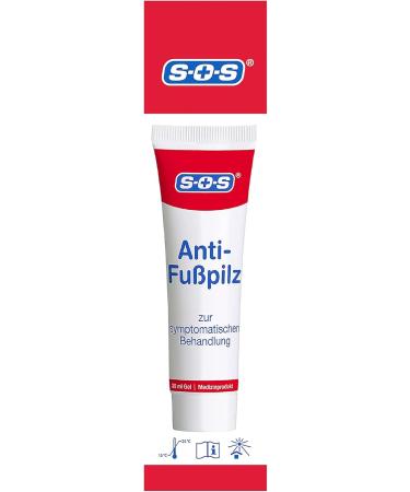 SOS Anti-Foot Mushroom Gel 2 x 30 ml - Effective Treatment for Foot Fungus Wound Healing & Infection Protection | Gentle Solution for Symptomatic Care - Buy Online on GoSupps.com
