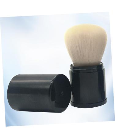minkissy Bronzer Makeup Foundation Makeup Brush Setting Powder Brush Bronzer Powder Large Powder Brush Face Powder Brush Cosmetics Blush Brush Powder Mineral Brush Make up Travel Flour 10x3.5cm Black - Buy Online on GoSupps.com