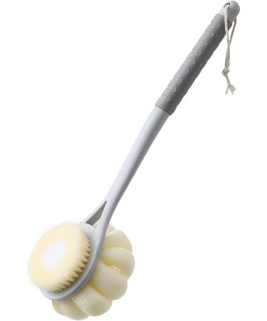 Shower Body Brush Soft Bristles and Beautiful Pumpkin Loofah