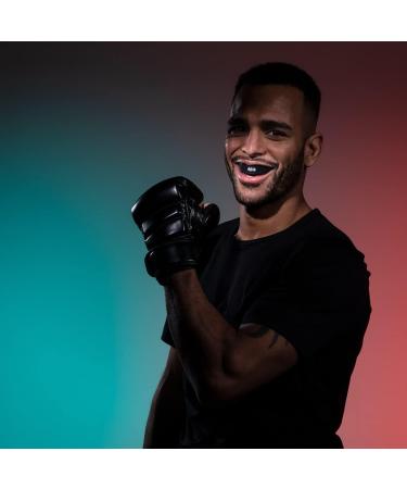 OPRO Instant Custom-Fit Mouth Guard - Dentist Mouthguard with Revolutionary Fitting Technology - Ultimate Comfort, Protection, and Fit for Rugby, Boxing, Hockey, MMA - Adult (Age 10+), Black - Buy Online on GoSupps.com
