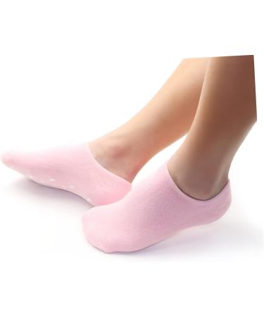 Beavorty 1 Pair Sneaker Heels Moisturizing Socks for Men Ladies Short Sets Stocking Stuffers for Guys Heel Moisturizing Socks Foot Lotion Socks Moisturizing Gel Socks Gel Heel Socks Pink - Buy Online on GoSupps.com
