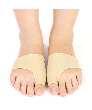 Toe Splint Silicone Bunion Straightener Hallux Valgus Corrector Toe Protector Foot Care Bunion Remover Toe Guard Bunion Socks Splint Pads Protector Cushion Guards Bunion Support Brace(S)