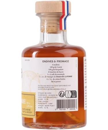 Bouteville Gastronomic Vinegar La Pomme 200 ml Apple Cider Vinegar Belchard Charentaises Refined in Oak and Chestnut Barre - Buy Online on GoSupps.com