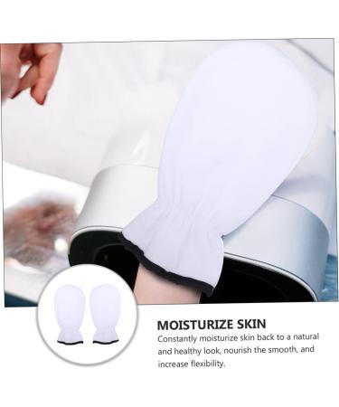 FOMIYES 6 Pairs Maintenance Care Gloves Hand Care Mittens Cotton Mitts for Paraffin Wax Bath Paraffin Wax Covers Wax Warmer for Hand Care Work White Polyester Moisturizing Cover Hand Use - Buy Online on GoSupps.com