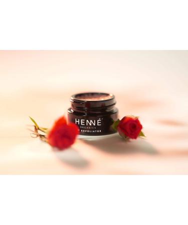 Henn Organics Lip Exfoliator - Natural Rose Diamonds Sugar Scrub - Buy Online on GoSupps.com