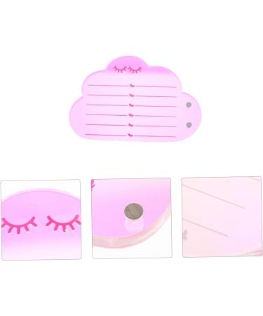 Beaupretty Pillow Grafting Eyelash Board lash pillow for lash extensions eyelash trays lovely lash holder lash extensions eyelash organize pallets Cartoon Acrylic beauty salon Beauty - Buy Online on GoSupps.com