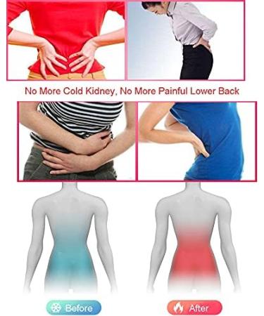 Warm Cashmere Knitted Lumbar Support Belt - Postpartum Belly Wrap for Women Gastrointestinal & Kidney Support - Buy Online on GoSupps.com