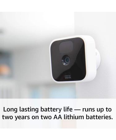 Blink Indoor | Wireless HD security camera with two-year battery life motion detection two-way audio Alexa enabled Blink Subscription Plan Free Trial | 1-Camera System - Buy Online on GoSupps.com