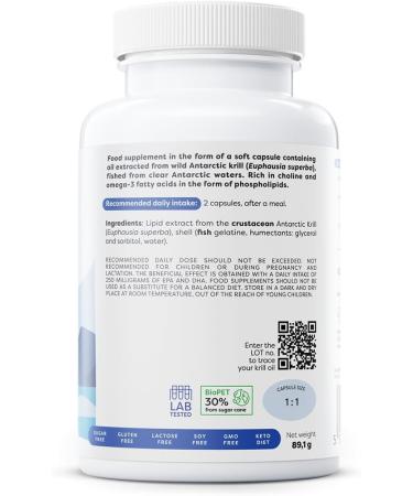 Osavi Super Krill Oil 1180mg - 120 Softgels | Premium Omega-3 Supplement - Buy Online on GoSupps.com