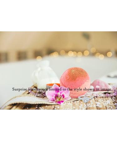 Ivy & Bauble Handmade Fruity Scent Bath Bomb with Surprise Ring Gift for Women - Made in USA, No Paraben, Preservatives, Phosphate - Aroma Therapeutic Moisturizer - Large 9oz (Ring Size 8) - Buy Online on GoSupps.com
