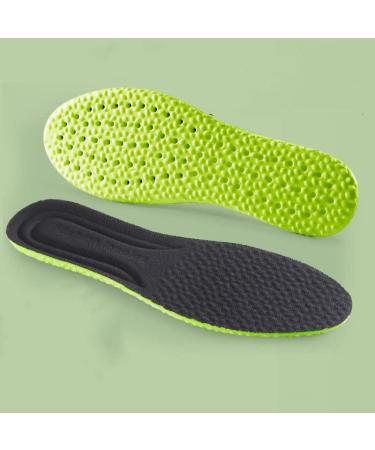 CHUNYU Sports Running Insole for Shoes Soft Shock-Absorbing Arch Support Plantar Template Insoles for Feet Shoe Sole (Color : D Size : 43-44) 43-44 D