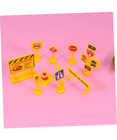 Fireman Birthday Cake Toppers - Kids Cupcake Decorations Set with Road Sign Picks - Firefighter Theme Party Supplies - Buy Online on GoSupps.com