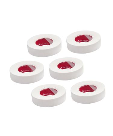 DOITOOL 6rolls Eyelash Tape Lash Extension Tape Lash Pads for Lash Extensions Make up Accessories Makeup Supplies Eyelash Beauty Tools Lifting Belt Miss Polyolefin Film White With Hole