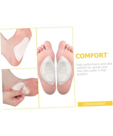 FRCOLOR Flatfoot Cushions - 4 Pcs Arch Support Insoles Comfortable Wear-Resistant Foot Pads for Heels & Pressure Relief - Buy Online on GoSupps.com