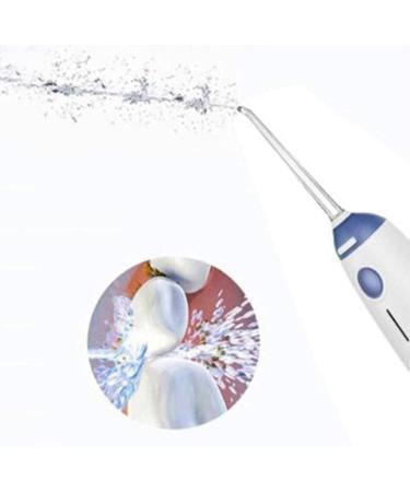 Portable Cordless Water Flosser - Rechargeable Dental Oral Irrigator for Home & Travel | Powerful Waterproof Teeth Cleaner - Buy Online on GoSupps.com
