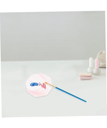  WOONEKY WOONEKY Elegant Marble Palette Nail Polish Display Tray For Nail Art And Manicure Photos - Buy Online on GoSupps.com