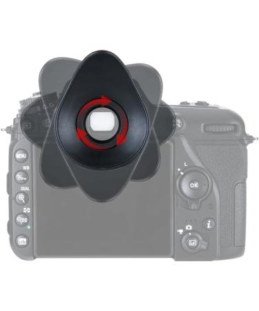 JJC 2 Types Eyecup for Nikon D780 D750 D610 + 360 Rotatable Oval Design - Replaces DK-21/DK-23 Eye Cup - Buy Online on GoSupps.com