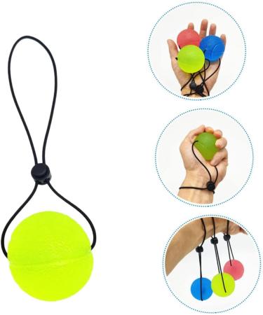 Fomiyes 2ST Handle Ball Fitness Equipment | Strength Training Device for Hands & Fingers | Gymnastics Ball Press & Hand Trainer - Buy Online on GoSupps.com