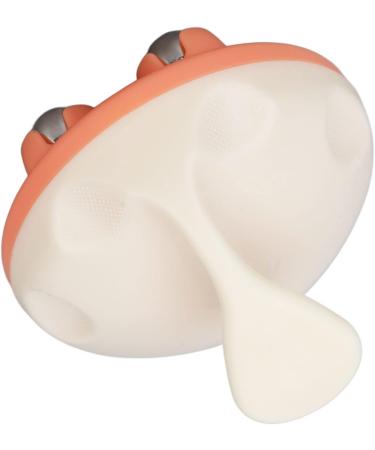 Ververt Touch Rollerball Massager - Portable Hand Massage Device with 7 Rotating Balls for Relaxation | Compact & Efficient White & Orange - Buy Online on GoSupps.com