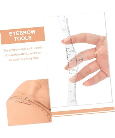 ORFOFE 50Pcs eyebrow tattoo ruler makeup tools make up kit measuring eyebrow shaper Simple set Miss - Buy Online on GoSupps.com